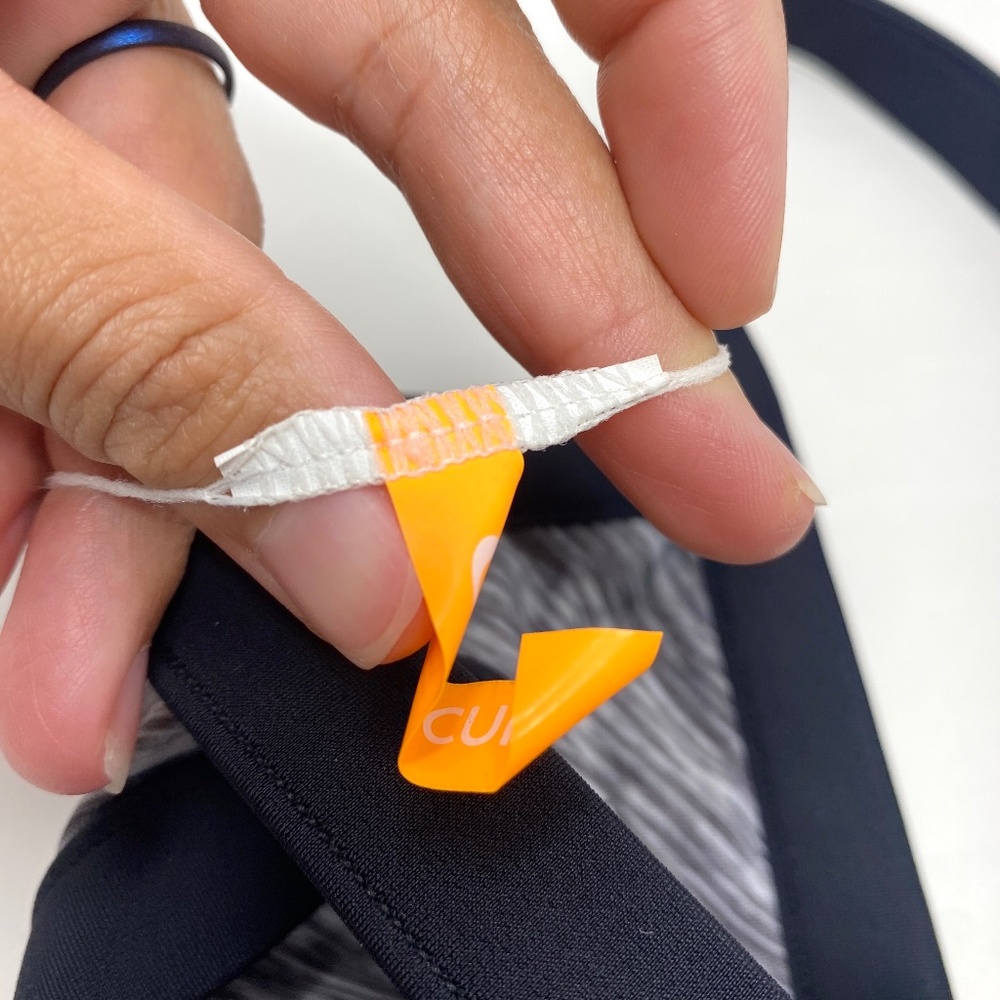 Rip Curl Mirage Bikini Top Only In Color Block Bl… - image 8